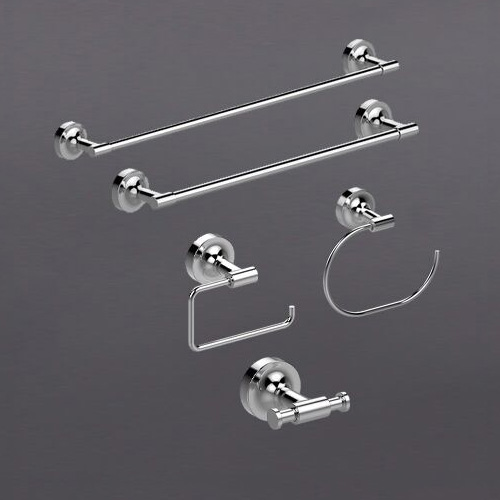 Chrome Plated Banyo Accessories Kit