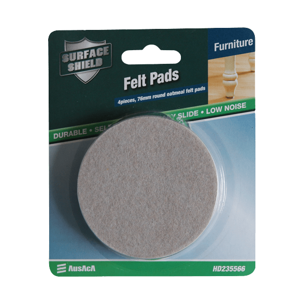 Mga Off-white Felt Foot Pads